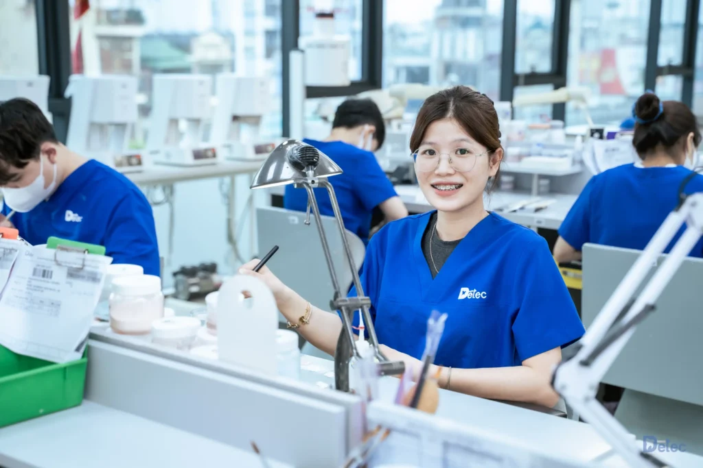 What lab is HGB and how does it compare to professional dental laboratory standards?
